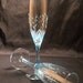 Flutes Hand Painted Glasses,Watery Blue Flutes Hand Painted