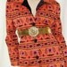 Vintage Glamour Stunning CoAt DreSS or Coat VelVet Collar with Metallic Gold Embroidered Flowers