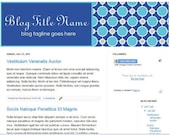 Blog Header Banner  Design Modern 3 Design for Blogger or Wordpress