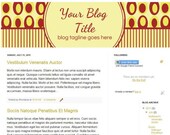 Blogger Header Banner  Design Vintage 4 Design for Blogger or Wordpress