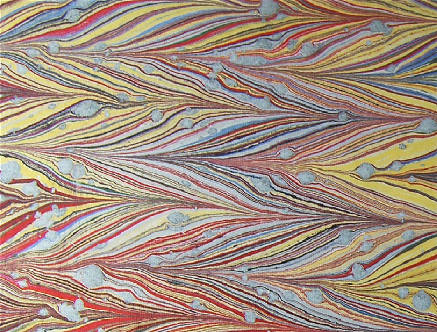 hand marbled paper   Bookbinding cm 50 x 70.  3424