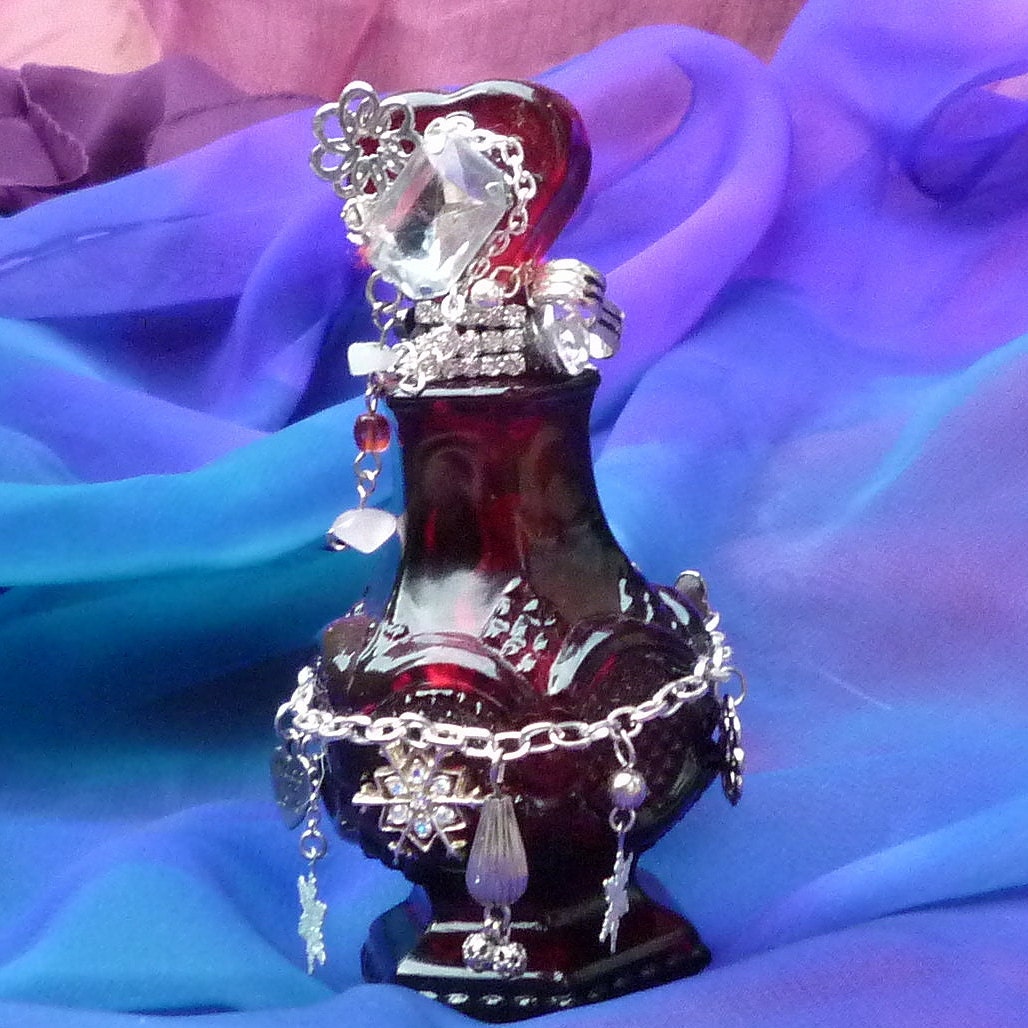 Valentine Red Heart Magic Incantation Love Jar by mystic2awesome
