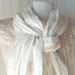 Antique Pearl.....Cotton Gauze Scarf.....New