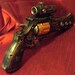 Steampunk cyber gothic gun pistol laser LARP Prof. Von Kreuzenberg gun tool to another dimension
