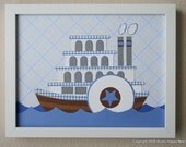 Riverboat Afloat