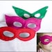 Super Hero Cape and Mask Sewing Pattern/Tutorial PDF from The Sweetest Patterns - Instant Download Pattern