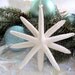 Beach Christmas Double Sparkling Starfish Ornament