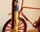 Vintage Kokeshi  Doll hand painted two sides