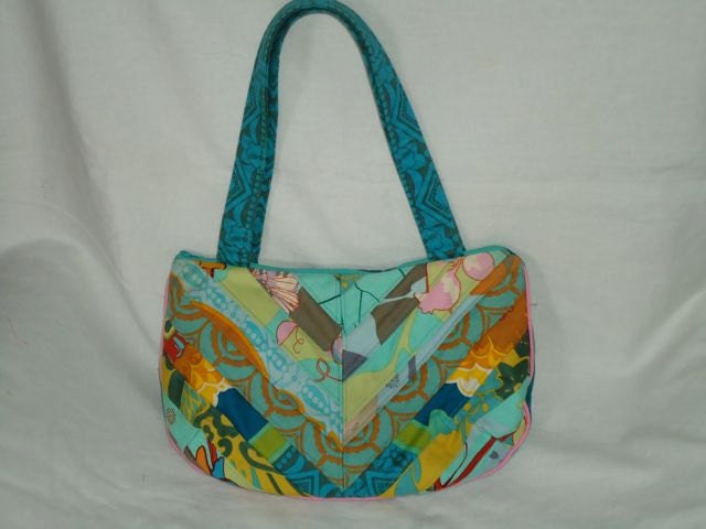 Turquoise Handbag