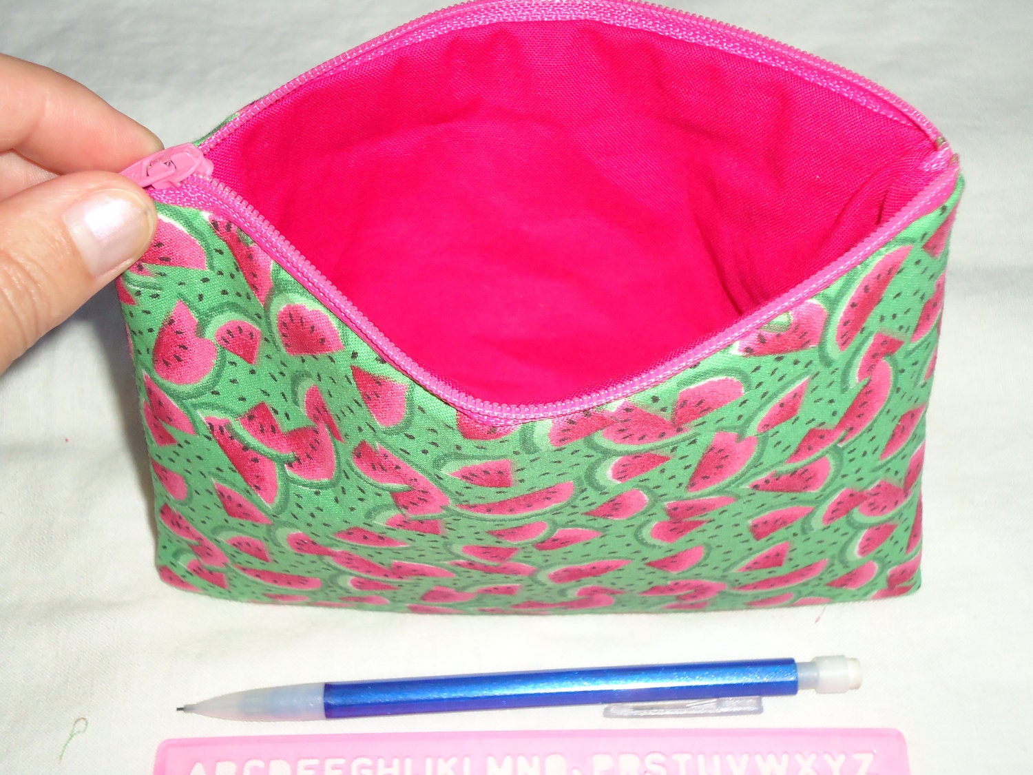 Watermelon Zipper Pouch