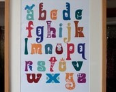 Alphabet print