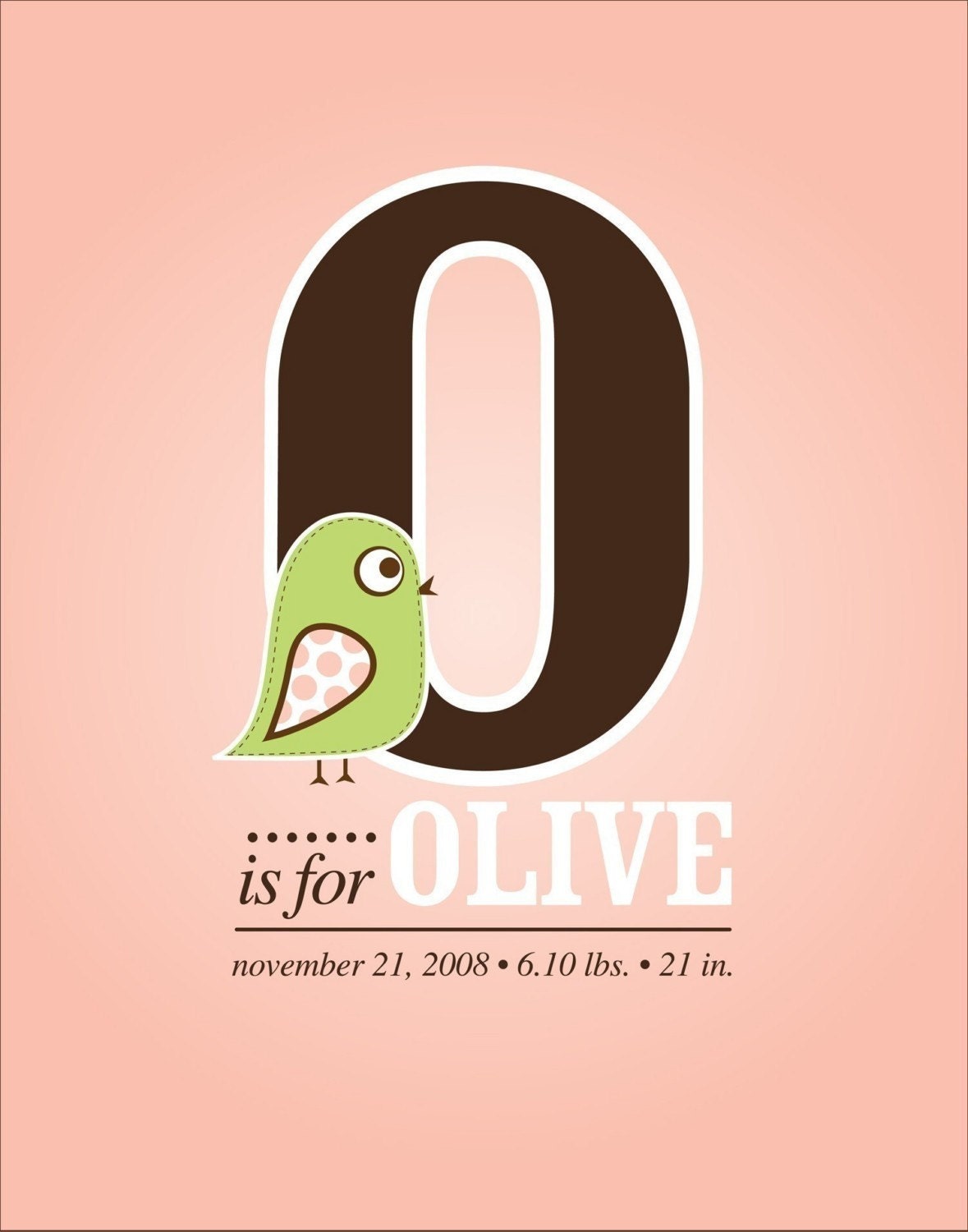 Olive 8x10 Print