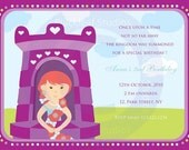 Rapunzel Tangled DIY Printable Party Invitation 5x7 - Baby Shower, Birth Announcement or Birthday Party Il_170x135