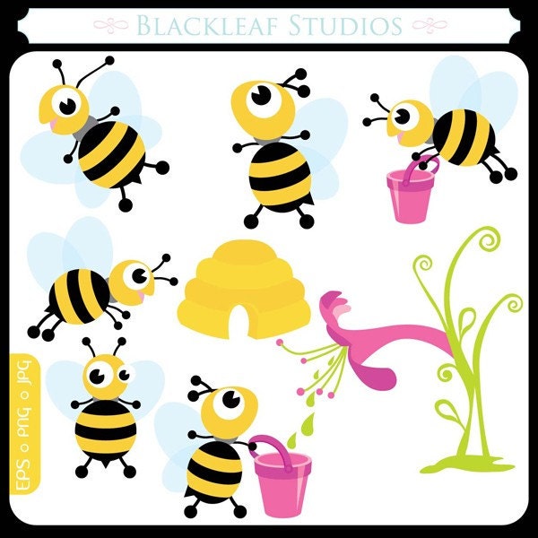 Baby Bee Clipart