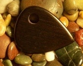 Ebony Guitar Pick by Brossard Picks