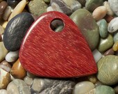 Corailwood/Paddauk Guitar Pick from BrossardPicks
