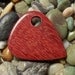Corailwood/Paddauk Guitar Pick from BrossardPicks
