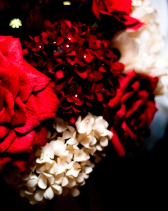 paper hydrangea - paper flower for wedding, gift, or decor