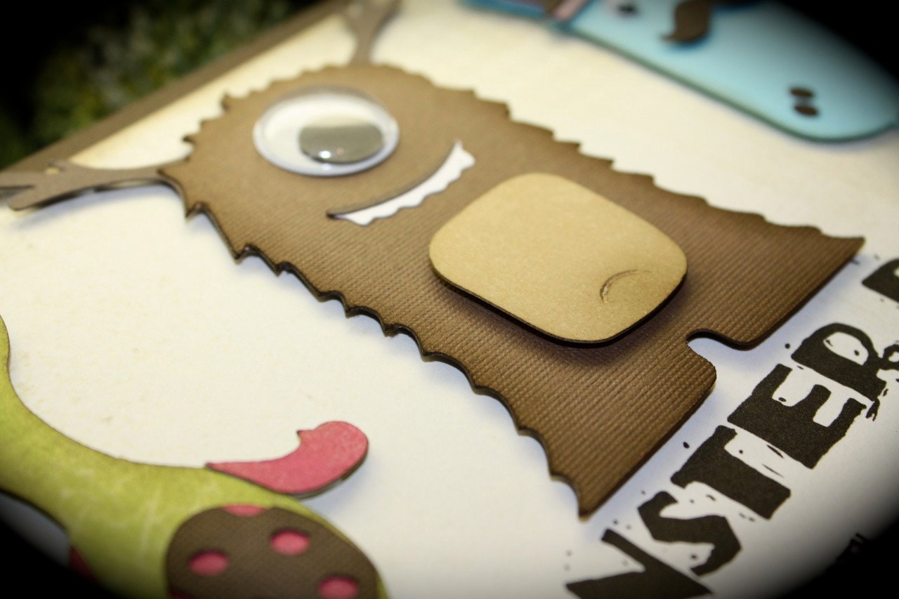 MONSTER BASH Party Invitation for any occasion...