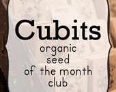 Organic Seed of the Month Club Subscription - Last Minute Fathers Day Gift Idea