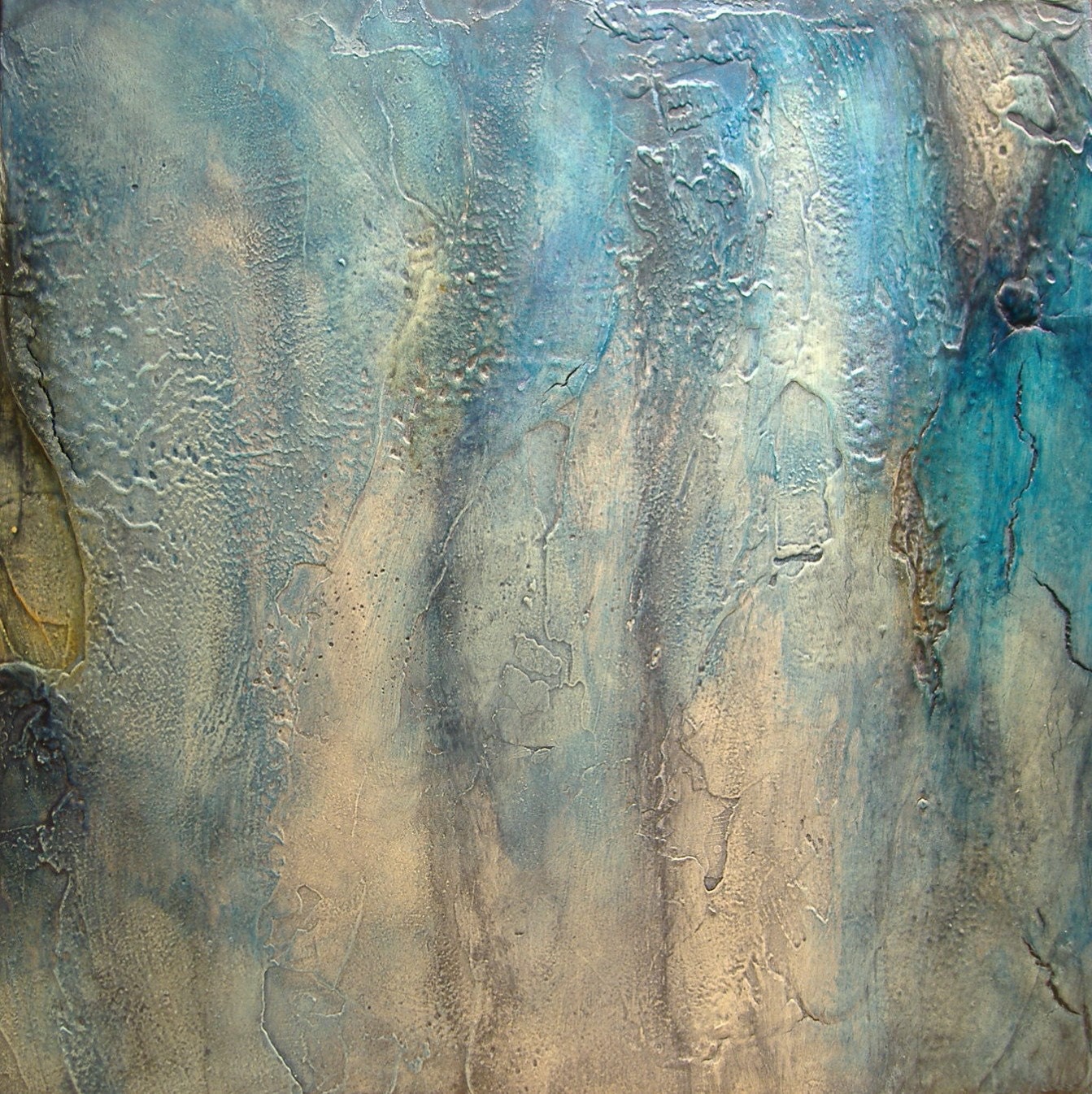 RESERVED FOR MATTEO Acrylic Painting - "Brackish"