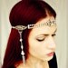 Art Deco Rhinestone Headpiece - Vintage Gypsy Flapper Headdress - Grace - by Rose of the Mire