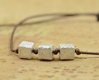 3  dices  bracelet-Sterling silver