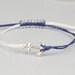Sterling Silver Anchor charm bracelet