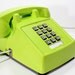 Refurbished Green Pactel Push Button Phone