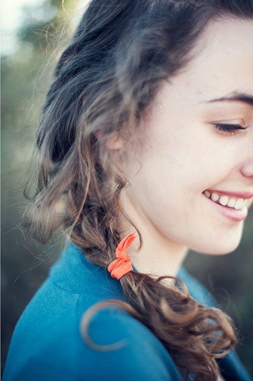 The Neon Tie Dye Hair Tie Package - 6 Neon Electric Bright Elastic Tie Dye Hair Ties that Double as Bracelets by Mane Message on Etsy