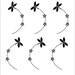 Dragonfly wall decals