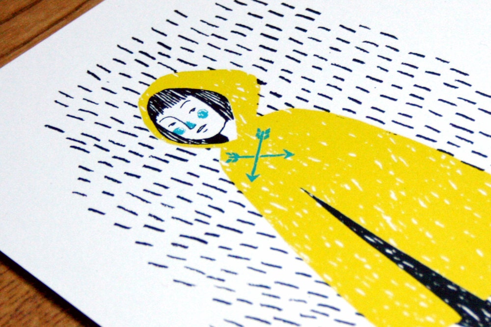 Cape Girl screen-print