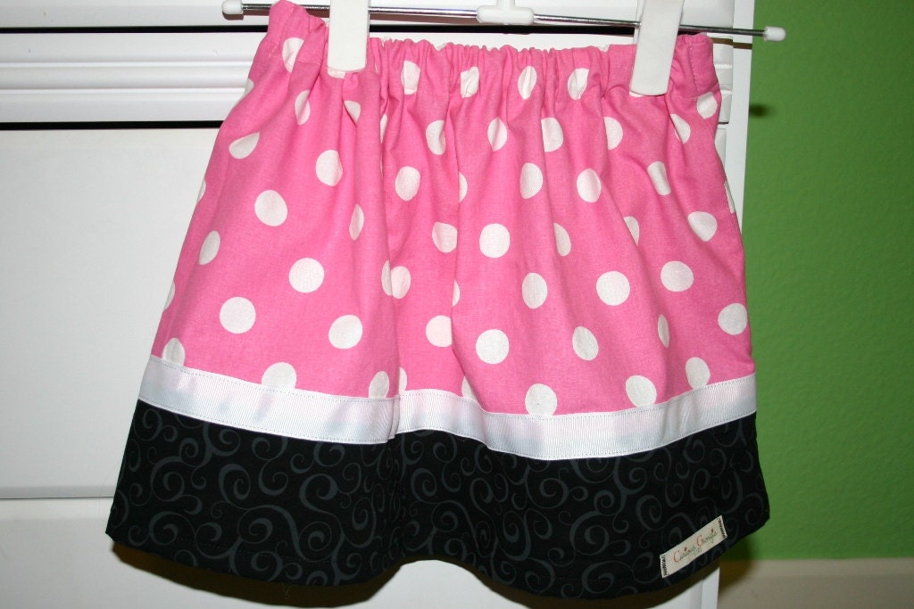 ALL SKIRTS - Buy One Get One 50% Off - PINK Minnie Me Twirl Skirt - sizes newborn - Girls 8