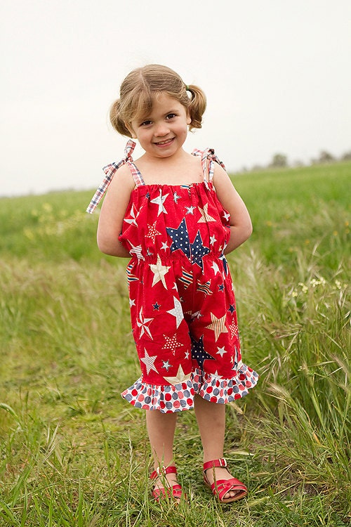 FREEDOM Retro Romper - sizes newborn - Girls 10