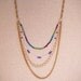 Modern Friendship Necklace in Bold Colors