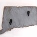 Connecticut key hook wall decor home organizer wood Slate Gray OR you choose
