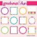 Buy 2 Sets, Get 2 Sets FREE - Digital Clipart - Summer Frames