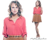 LEATHER BELT - fashion item - leather accessories