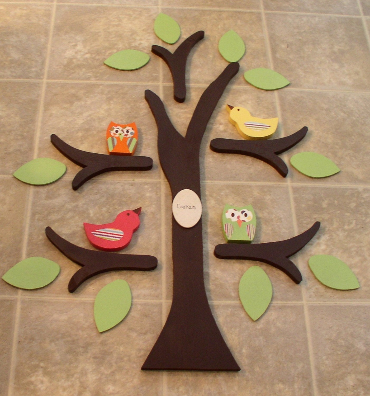 Wooden Tree wall decor/nursery decor- made from solid Wood