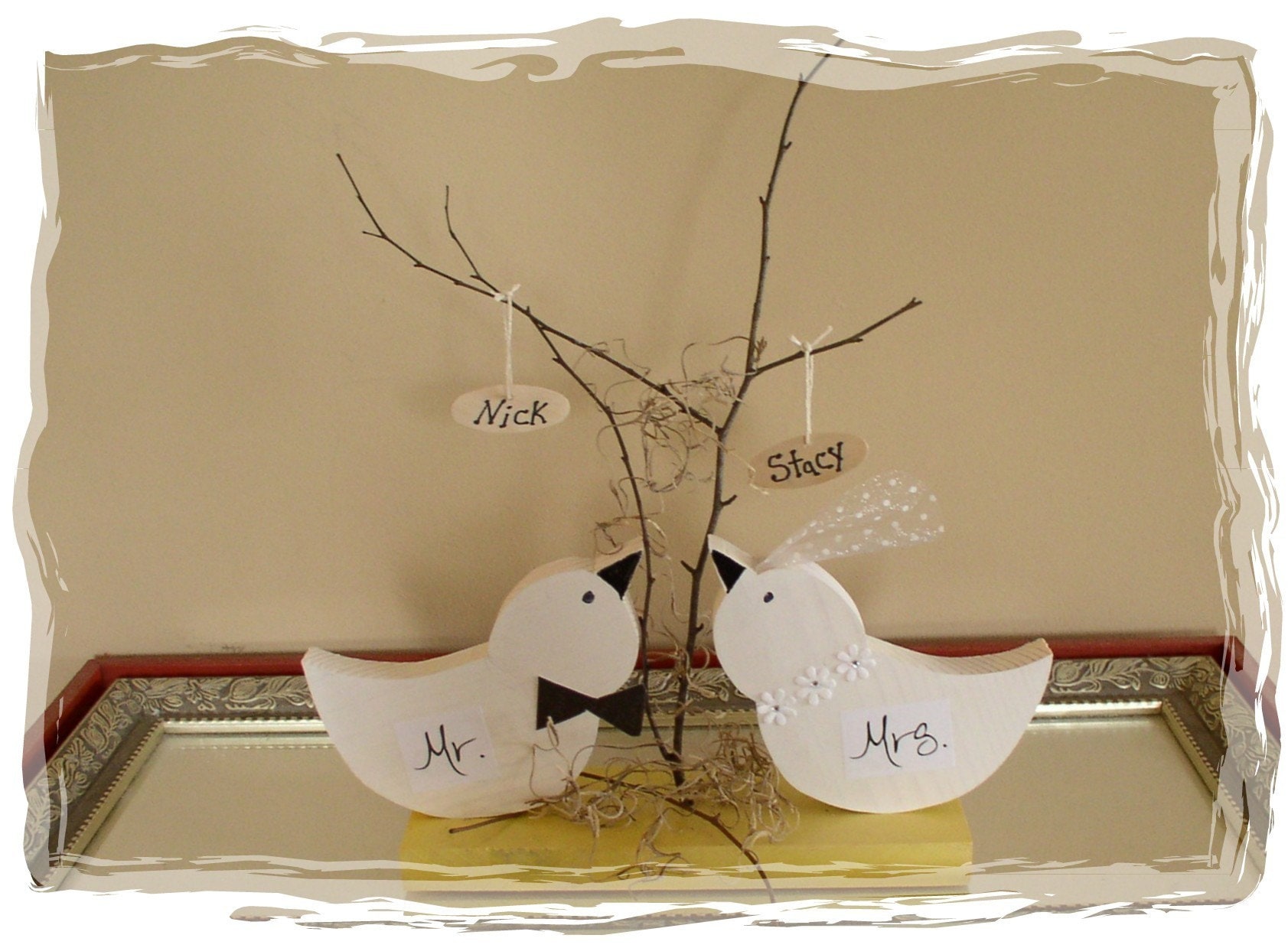 Wedding Topper Birds