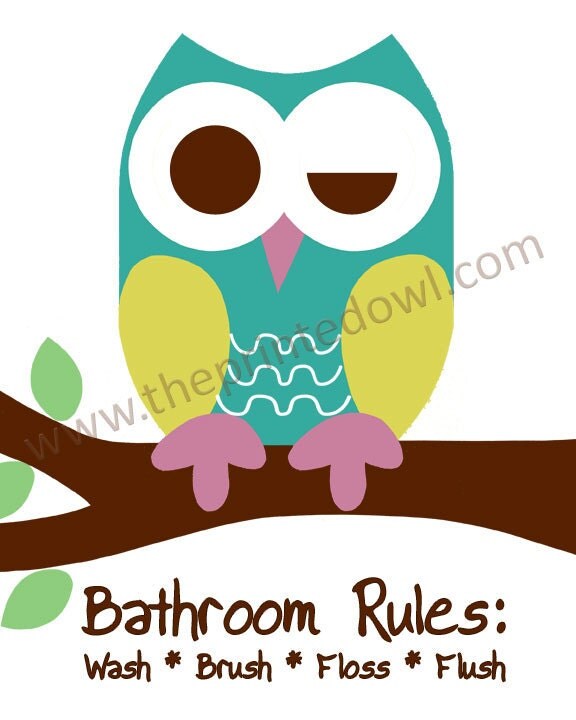 Owl Bathroom