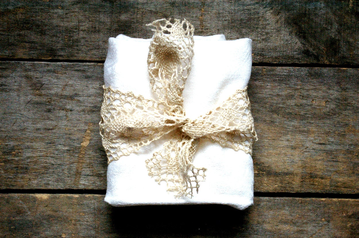 Gardener Gift, Vintage Gift Wrapped Seed Bundle, Six Seed Packets, Organic Seeds, Heirloom Seeds, harvested on our small scale farm