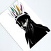 Birds of a Feather Postcard - Art Print Illustration