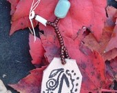 Amazonite and Dentillium Center and Circumference Talisman