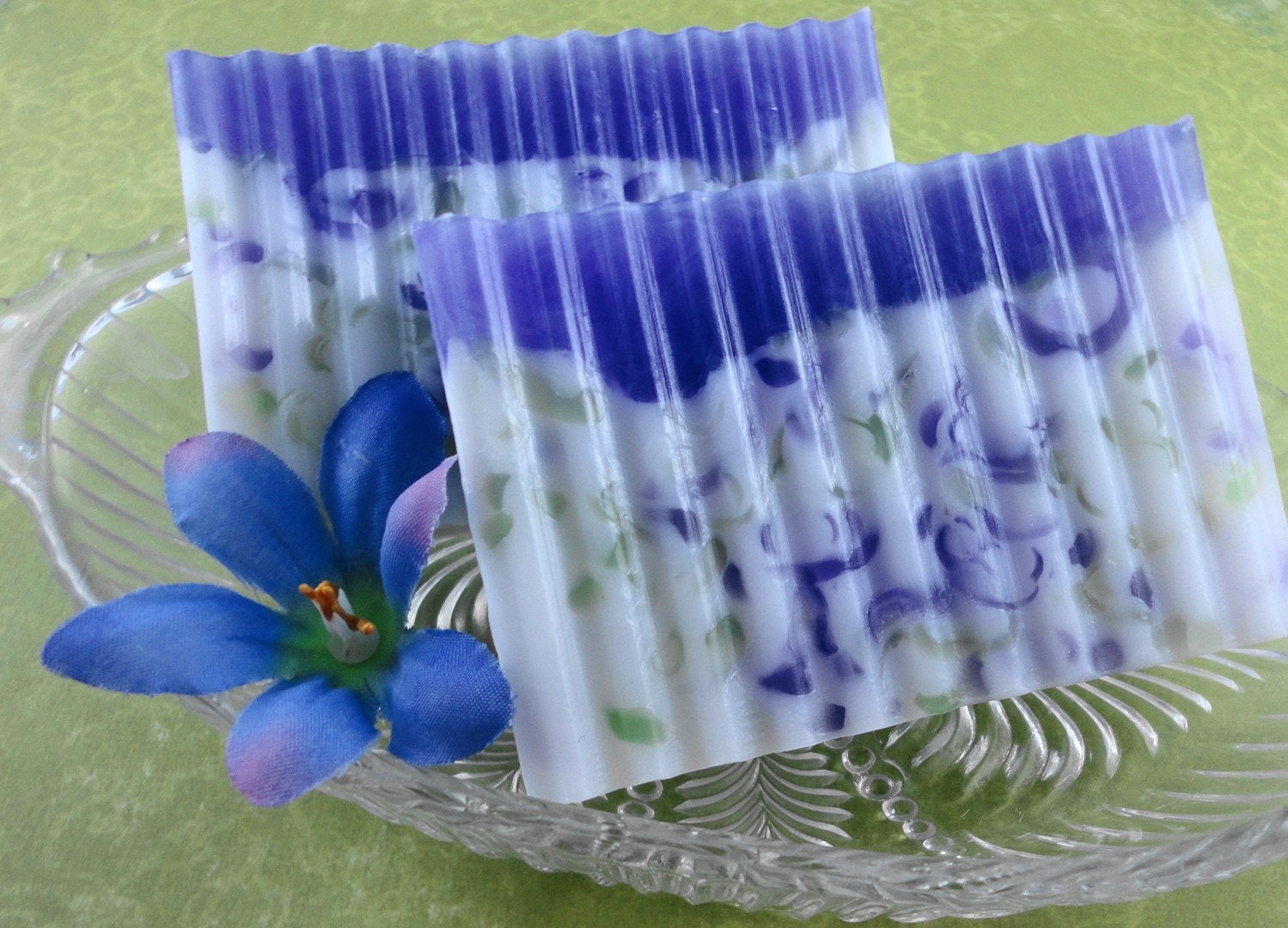 Soap - Shady Lady Violet Soap Made With Shea Butter - Glycerin Soap - Handmade Soap