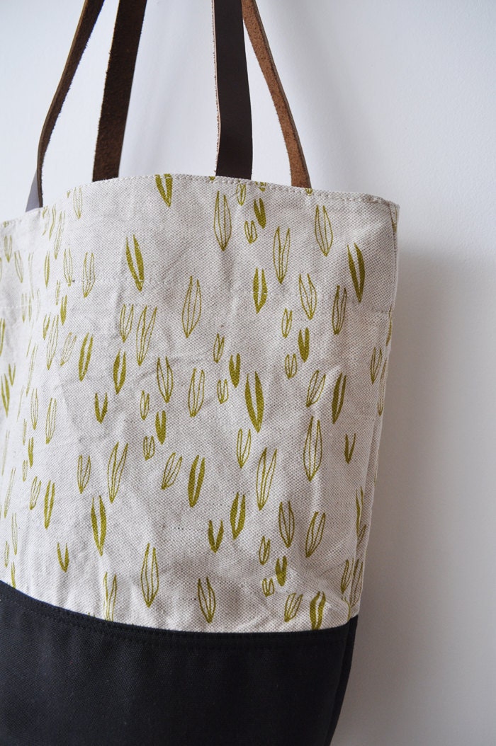 SALE sprout tote bag