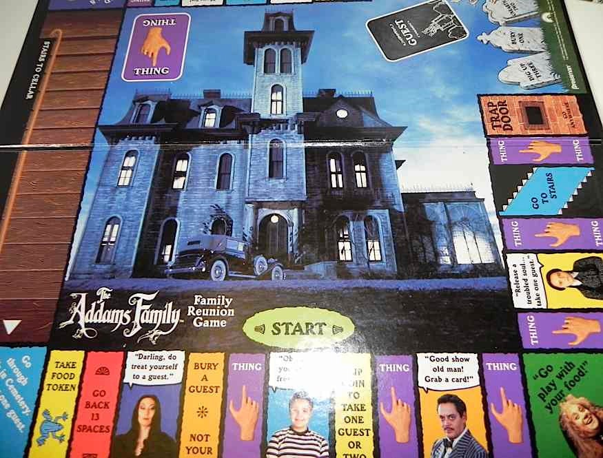 Vintage Addams Family Game Complete