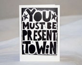 Greeting Card Inspirational Art You Must Be Present to Win