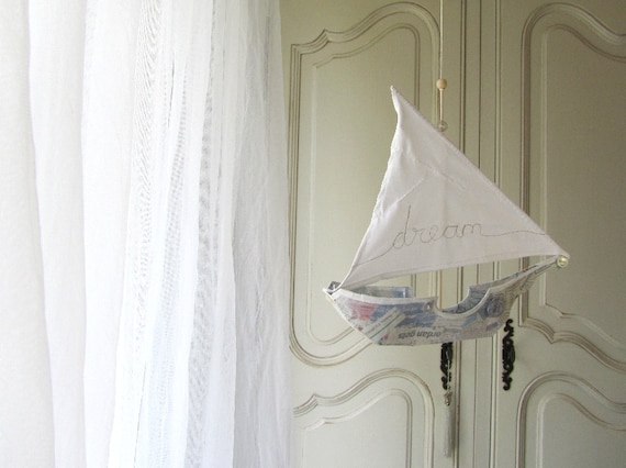 Sailing Ship in Papier Maché - dream