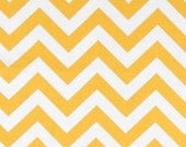 Wedding Yellow and White Zig Zag Stripe Chevron Table Runner FREE SHIP